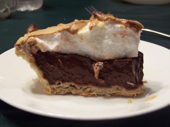 Mom’s Old fashioned chocolate pie